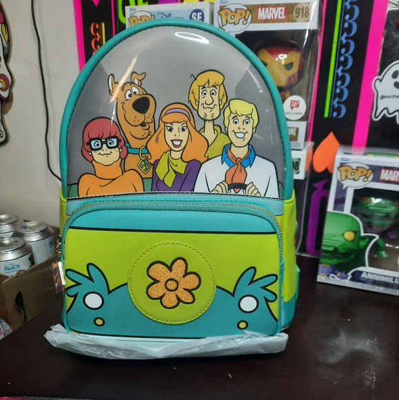 Loungefly Scooby-Doo Mystery Machine BNWT - Picture 1 of 5